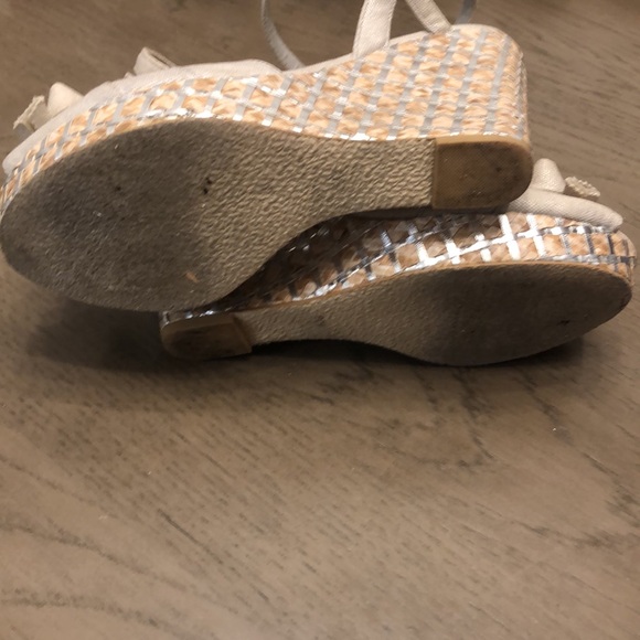 White House Black market￼ grey wedges - Picture 6 of 6